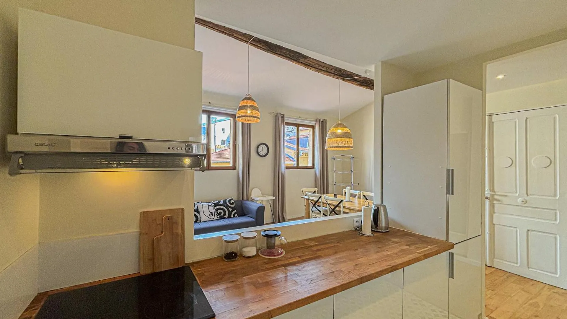 Cozy 3 Pieces, Centre Historique - Wifi, Ac, 5Pers Apartment Nice France