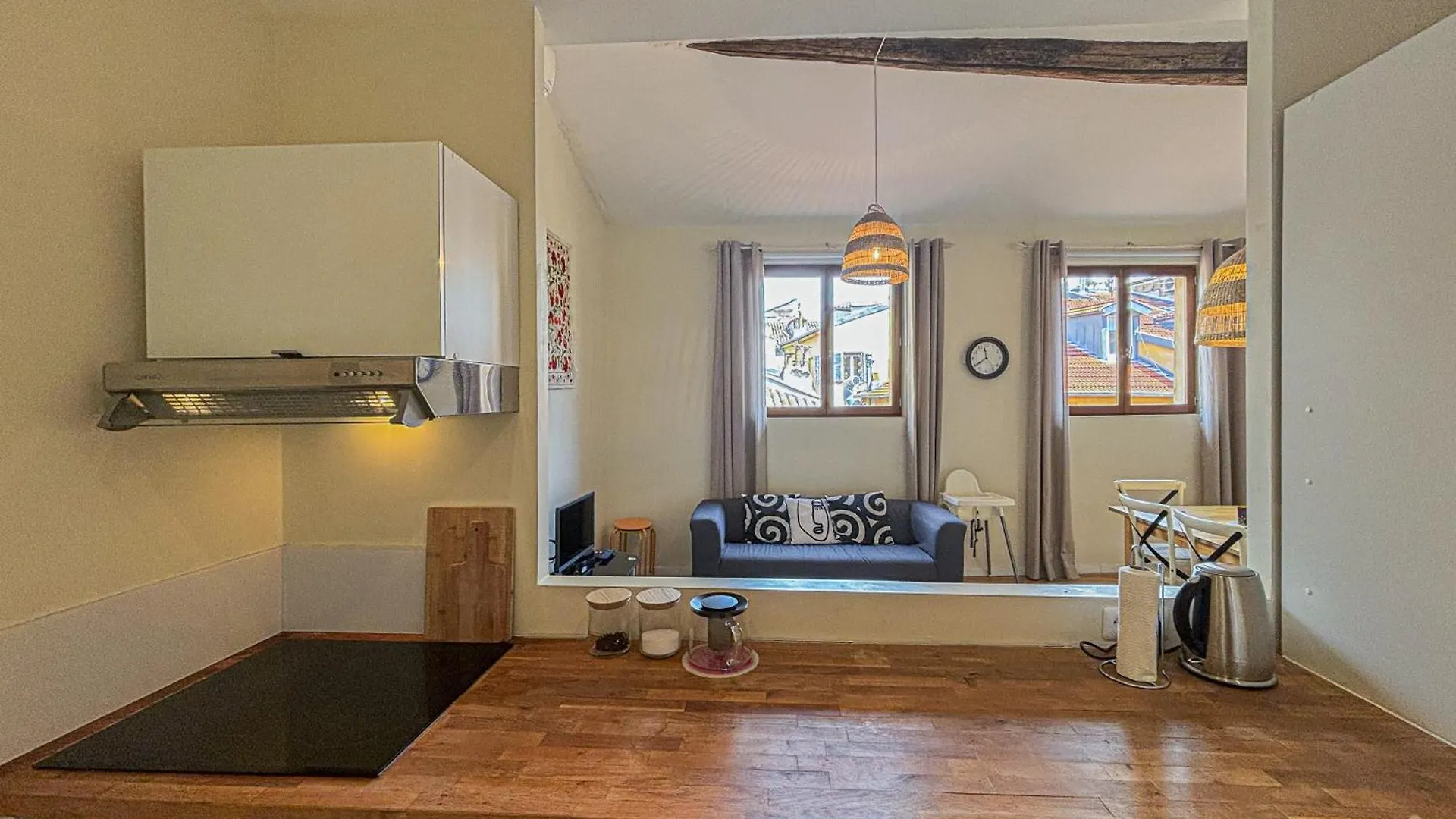 Cozy 3 Pieces, Centre Historique - Wifi, Ac, 5Pers Apartment Nice France