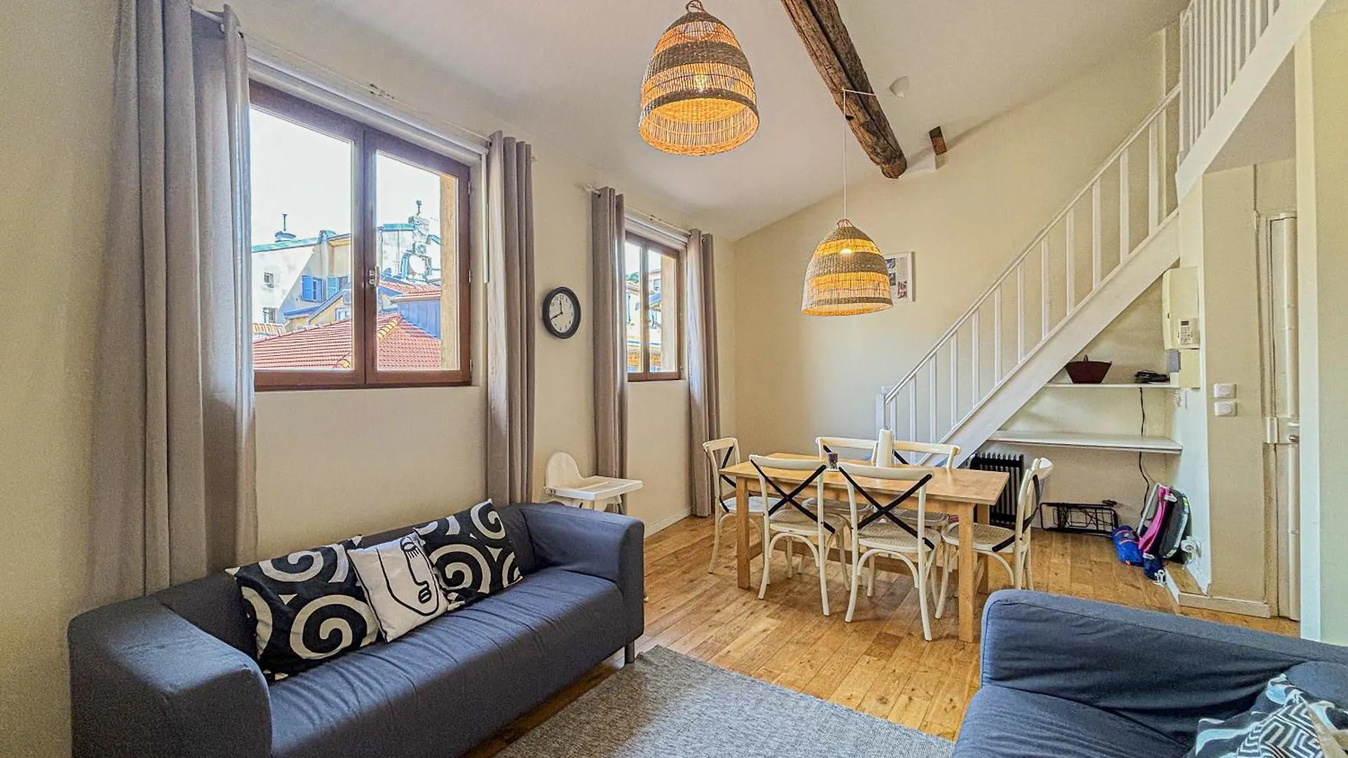 Cozy 3 Pieces, Centre Historique - Wifi, Ac, 5Pers Apartment Nice