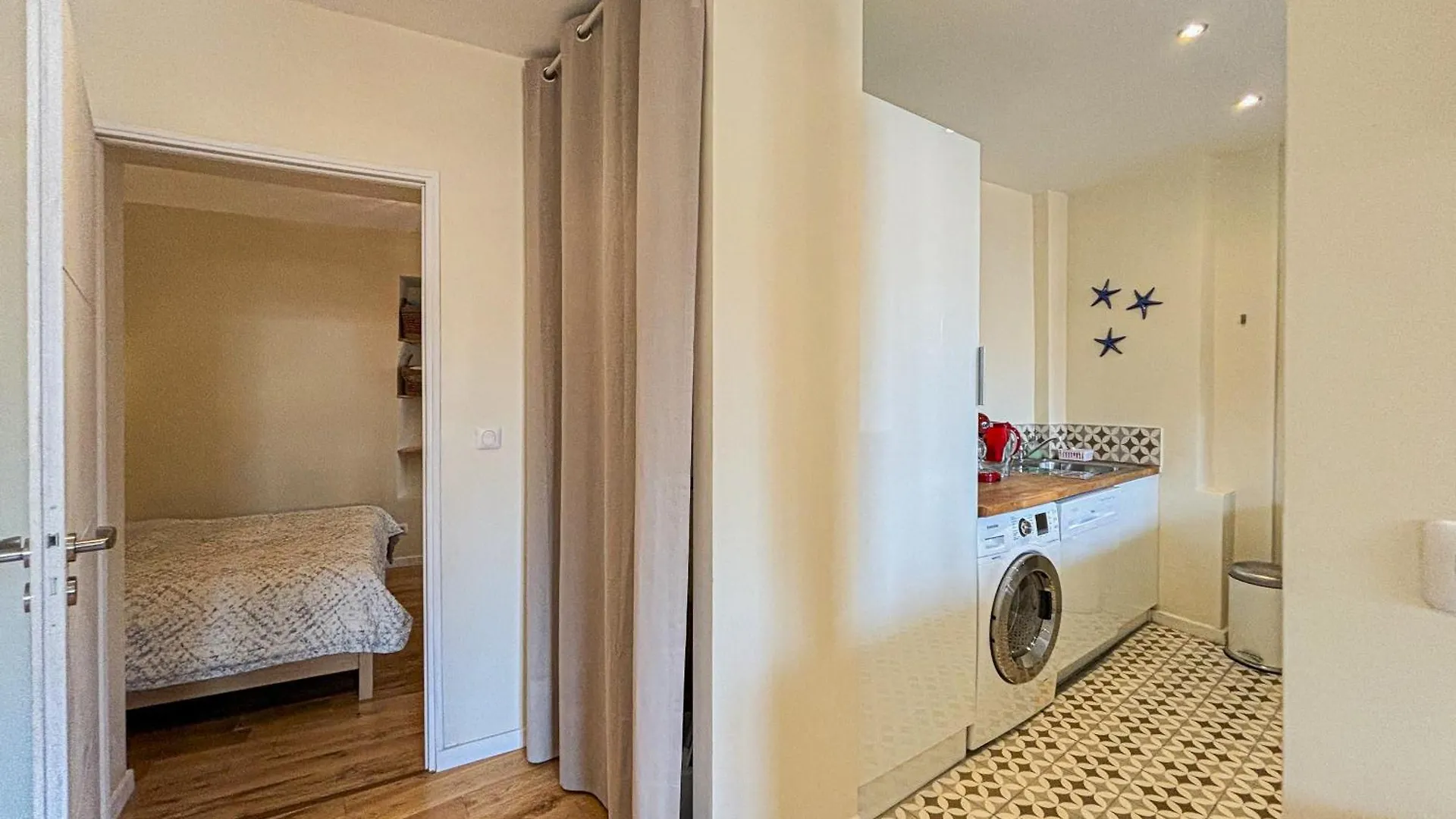 Cozy 3 Pieces, Centre Historique - Wifi, Ac, 5Pers Apartment Nice