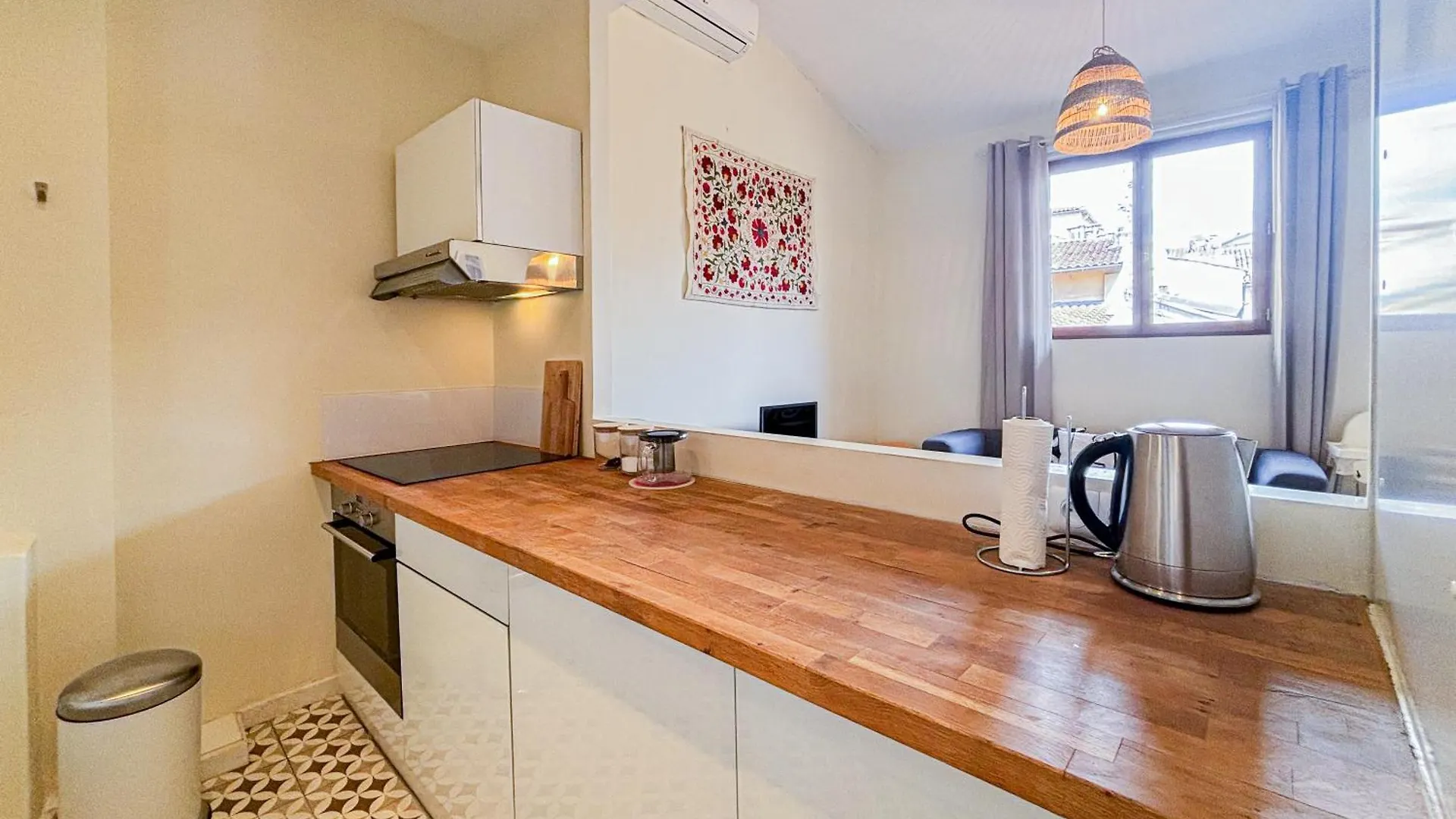Cozy 3 Pieces, Centre Historique - Wifi, Ac, 5Pers Apartment Nice 0*,